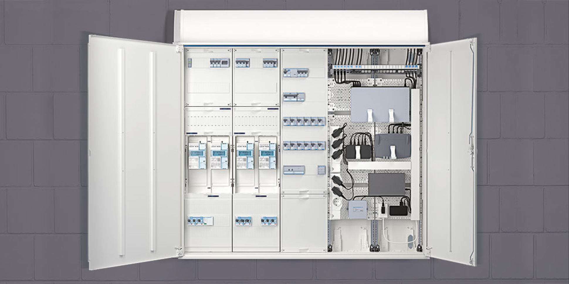 Technikzentrale bei Elektro Dietz GmbH in Weilerbach