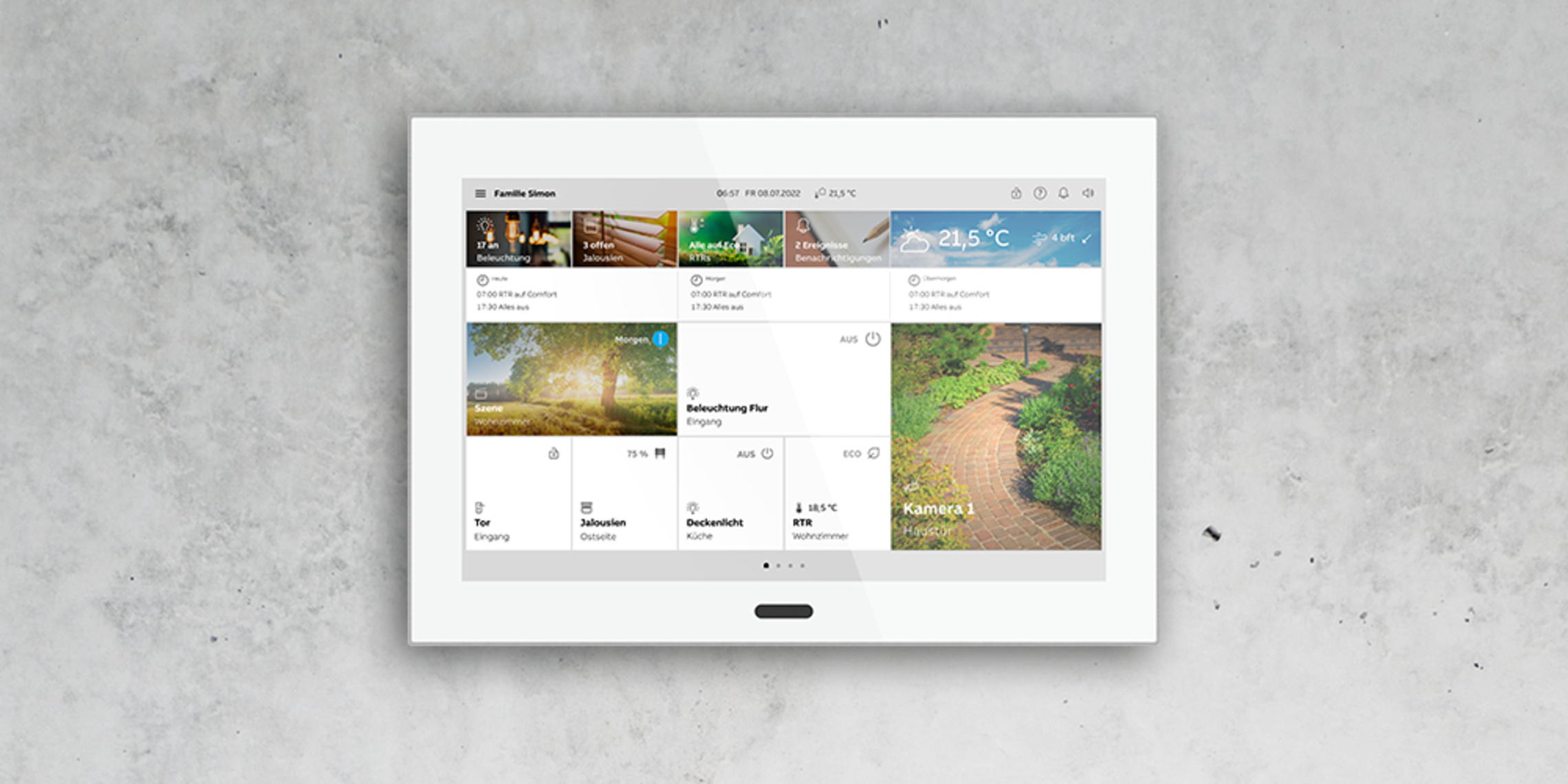 Busch-SmartTouch 10“ bei Elektro Dietz GmbH in Weilerbach